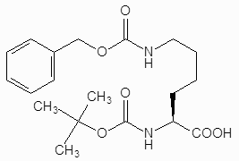 BOC-LYS (Z) -OH [CAS NO . 2389-45-9]