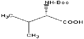Boc-val-oh [cas no . 13734 - 41 - 3]