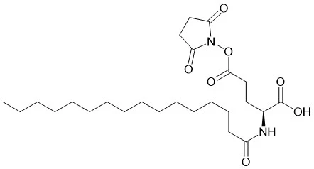 Palmitoyl-GluOSu-OH